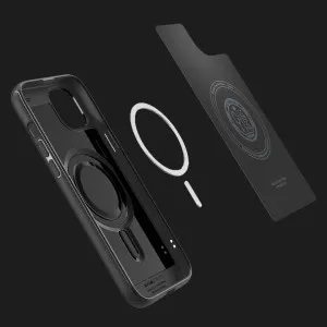 Чехол Spigen Mag Armor MagSafe для iPhone 15 Plus (Matte Black) в Хмельницком