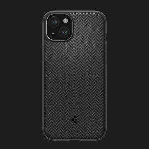 Чехол Spigen Mag Armor MagSafe для iPhone 15 Plus (Matte Black) в Хмельницком