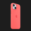 Оригінальний чохол Apple Silicone Case with MagSafe для iPhone 15 (Guava) (MT0V3)