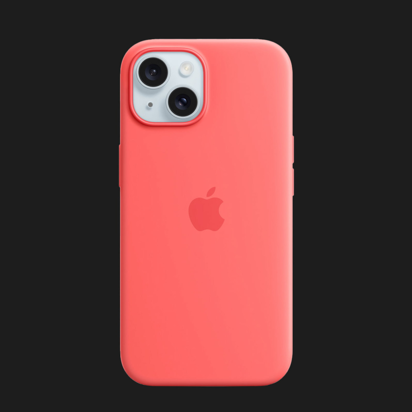 Оригінальний чохол Apple Silicone Case with MagSafe для iPhone 15 Plus (Guava) (MT163)