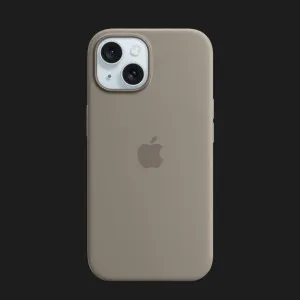 Оригинальный чехол Apple Silicone Case with MagSafe для iPhone 15 (Clay) (MT0Q3) в Хмельницком