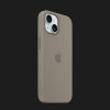 Оригінальний чохол Apple Silicone Case with MagSafe для iPhone 15 Plus (Clay) (MT133)