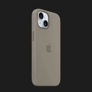Оригинальный чехол Apple Silicone Case with MagSafe для iPhone 15 (Clay) (MT0Q3) в Хмельницком