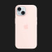 Оригінальний чохол Apple Silicone Case with MagSafe для iPhone 15 (Light Pink) (MT0U3)