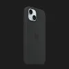 Оригинальный чехол Apple Silicone Case with MagSafe для iPhone 15 (Black) (MT0J3)