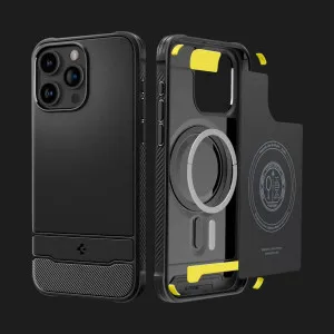Чехол Spigen Mag Rugged Armor MagFit для iPhone 15 Pro Max (Black) в Белой Церкви
