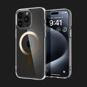 Чехол Spigen Ultra Hybrid Mag Safe для iPhone 15 Pro (Gold) в Хмельницком