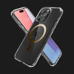 Чехол Spigen Ultra Hybrid Mag Safe для iPhone 15 Pro (Gold) в Хмельницком