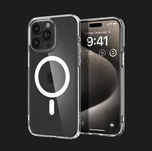 Чехол Spigen Ultra Hybrid MagSafe для iPhone 15 Pro Max (Frost Clear) в Хмельницком