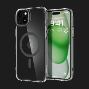 Чехол Spigen Ultra Hybrid Mag Safe для iPhone 15 Plus (Graphite) в Хмельницком