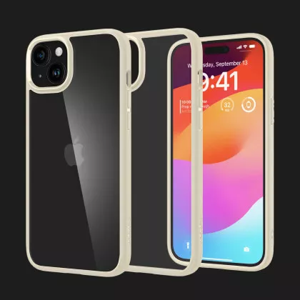 Чохол Spigen Ultra Hybrid для iPhone 15 Plus (Mute Beige)