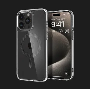 Чехол Spigen Ultra Hybrid MagSafe для iPhone 15 Pro Max (Carbon Fiber) в Хмельницком