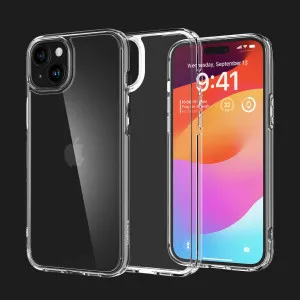 Чехол Spigen Ultra Hybrid для iPhone 15 (Crystal Clear) в Хмельницком
