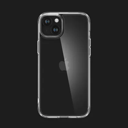 Чохол Spigen Ultra Hybrid для iPhone 15 (Crystal Clear)
