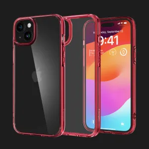 Чехол Spigen Ultra Hybrid для iPhone 15 (Red Crystal) в Хмельницком