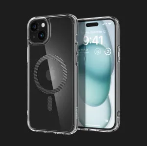Чехол Spigen Ultra Hybrid Mag Safe для iPhone 15 (Carbon Fiber) в Хмельницком