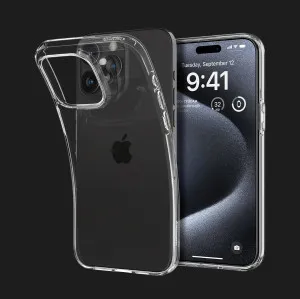 Чехол Spigen Liquid Crystal для iPhone 15 Pro (Crystal Clear) в Хмельницком
