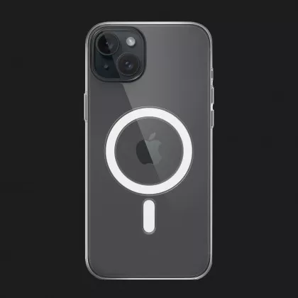 Оригинальный чехол Apple Clear Case with Magsafe для iPhone 15 Plus (MT213) в Полтаве