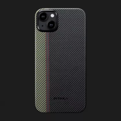 Чехол Pitaka Fusion Weaving MagEZ Case 4 для iPhone 15 Plus (Overture) Ивано-Франковске