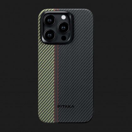 Чохол Pitaka Fusion Weaving MagEZ Case 4 для iPhone 15 Pro (Overture) в Чернігові