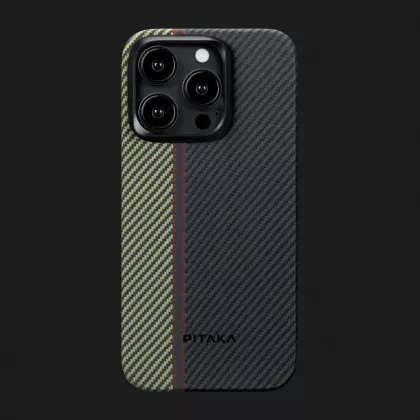 Чехол Pitaka Fusion Weaving MagEZ Case 4 для iPhone 15 Pro Max (Overture) Ивано-Франковске