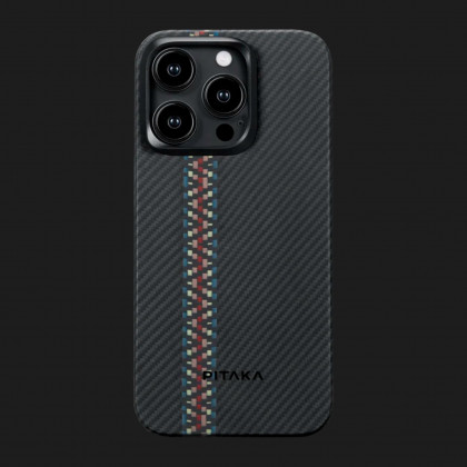 Чохол Pitaka Fusion Weaving MagEZ Case 4 для iPhone 15 Pro Max (Rhapsody) в Ковелі