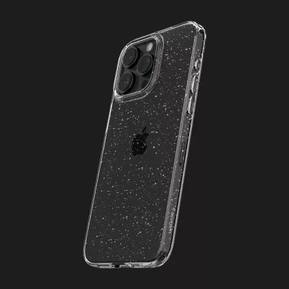 Чохол Spigen Liquid Crystal Glitter для iPhone 15 Pro (Crystal Quartz)
