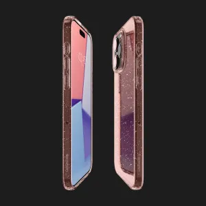 Чехол Spigen Liquid Crystal Glitter для iPhone 15 Pro (Rose Quartz) в Хмельницком