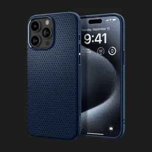 Чехол Spigen Liquid Air для iPhone 15 Pro (Navy Blue) в Хмельницком