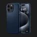 Чохол Spigen Liquid Air для iPhone 15 Pro (Navy Blue)