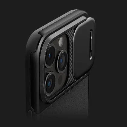 Чохол Spigen Optik Armor MagSafe для iPhone 15 Pro (Black)
