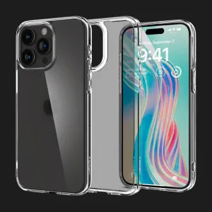 Чехол Spigen Ultra Hybrid для iPhone 15 Pro (Frost Clear) в Хмельницком