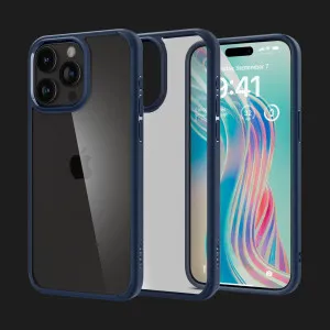 Чехол Spigen Ultra Hybrid для iPhone 15 Pro (Navy Blue) в Хмельницком