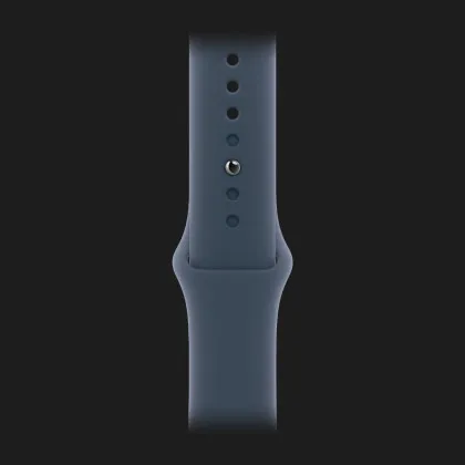 Apple Watch SE 2 40mm Silver Aluminum Case with Storm Blue Sport Band (S/M) (MRE13) 2023 в Новом Роздоле