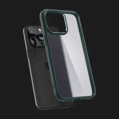 Чохол Spigen Ultra Hybrid для iPhone 15 Pro Max (Frost Green) в Новому Роздолі