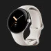 Смарт-годинник Google Pixel Watch LTE Polished Silver Case/Chalk Active Band