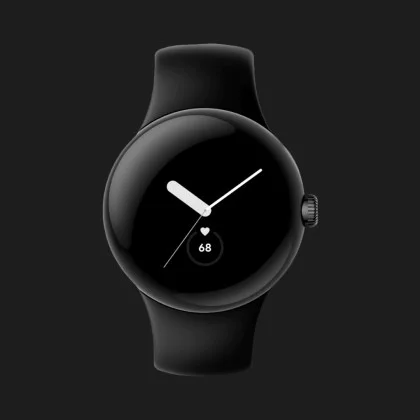 Смарт-годинник Google Pixel Watch Matte Black Case/Obsidian Active Band в Кам'янці - Подільскому