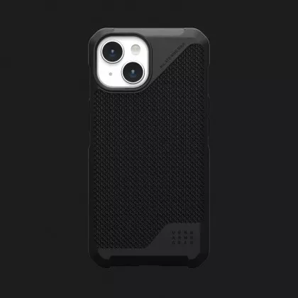Чохол UAG Metropolis LT Kevlar MagSafe для iPhone 15 (Black)