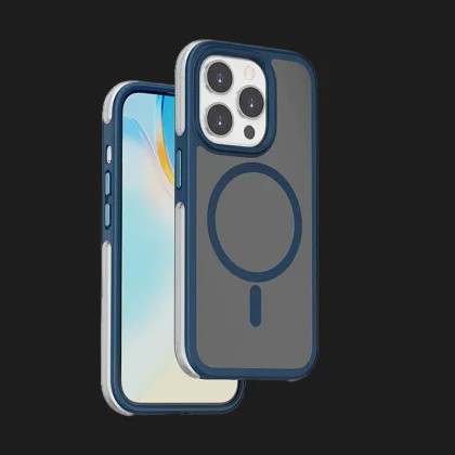 Чехол WiWU Premium Case ZKK-012 для iPhone 15 Pro (Blue)