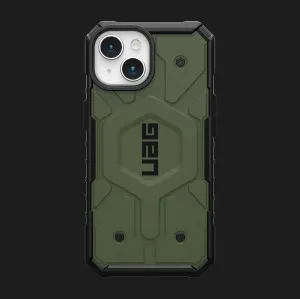 Чехол UAG Pathfinder MagSafe для iPhone 15 (Olive Drab) в Хмельницком