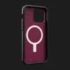 Чохол UAG Civilian MagSafe для iPhone 15 Pro Max (Bordeaux)