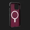 Чохол UAG Civilian MagSafe для iPhone 15 Pro (Bordeaux)