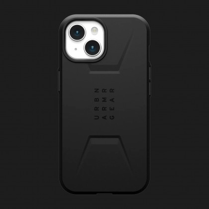Чохол UAG Civilian MagSafe для iPhone 15 (Black)