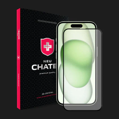Захисне скло NEU Chatel Corning Glass для iPhone 14 Pro Max/15 Plus