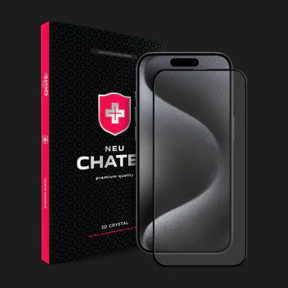 Захисне скло NEU Chatel Corning Glass для iPhone 15 Pro Max