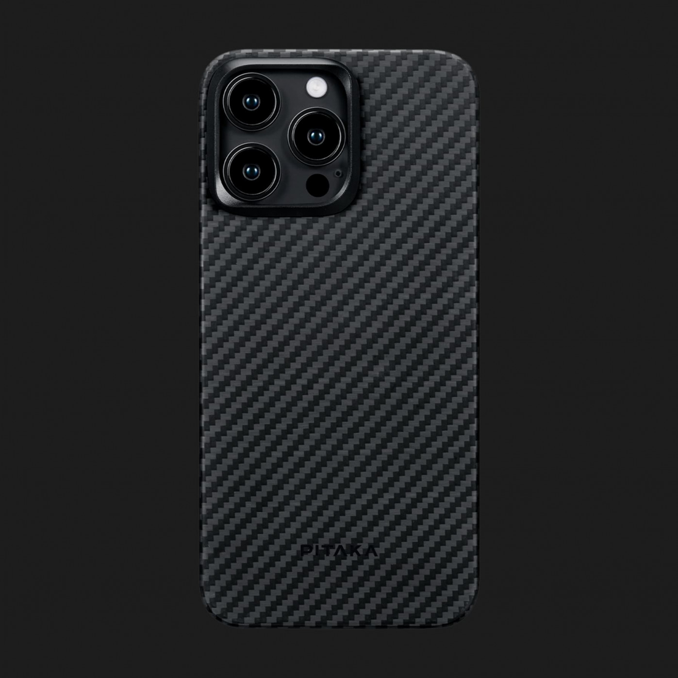 Купить Чехол Pitaka MagEZ Case 4 для iPhone 15 Pro Max (Black/Grey