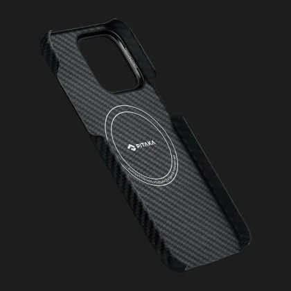 Чехол Pitaka MagEZ Case 4 для iPhone 15 Pro Max (Black/Grey Twill) в Ковеле