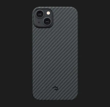 Чохол Pitaka MagEZ Case 4 для iPhone 15 Plus (Black/Grey Twill)