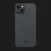 Чохол Pitaka MagEZ Case 4 для iPhone 15 Plus (Black/Grey Twill)
