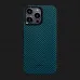Чохол Pitaka MagEZ Case 4 для iPhone 15 Pro Max (Black/Blue Twill)